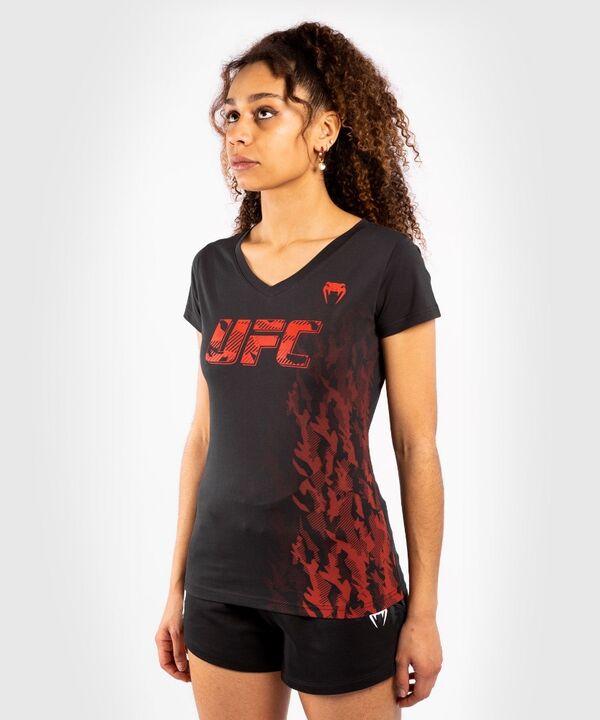 VNMUFC-00041-001-L-UFC Authentic Fight Week Women's Short Sleeve T-shir