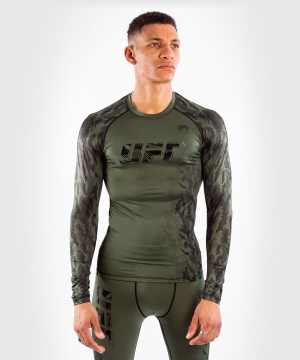VNMUFC-00055-015-S-UFC Authentic Fight Week Men's Performance Long Sleeve Rashguard
