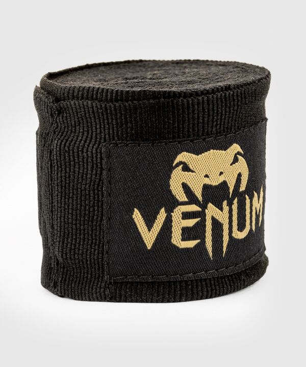 VE-0430-126-Venum Kontact Boxing Handwraps - 2.5m - Black/Gold