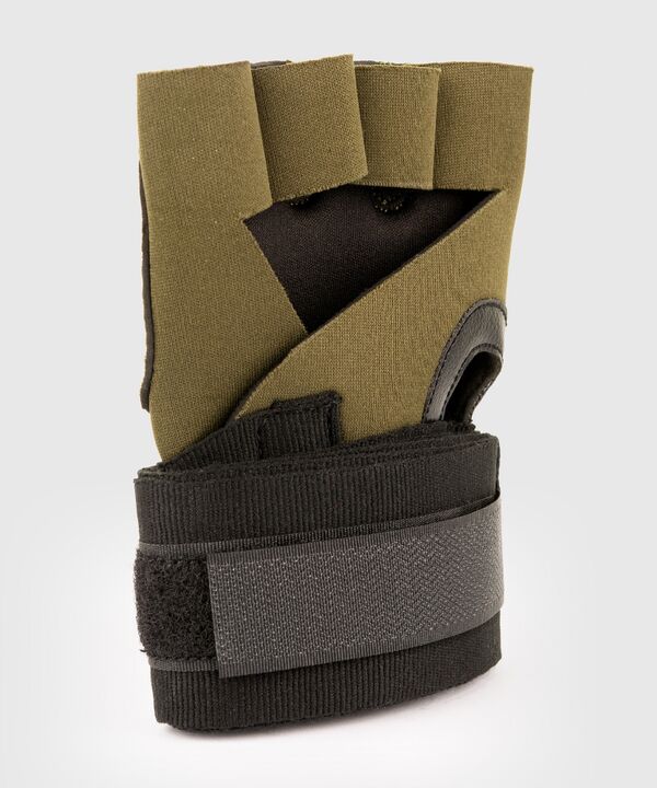 VE-0181-200-L-Venum Kontact Gel Glove Wraps - Khaki/Black