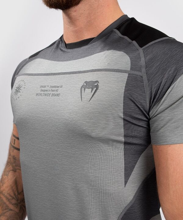 VE-04569-582-XL-Venum Stone Dry Tech T-Shirt - Short Sleeves&nbsp; - Mineral Green - XL
