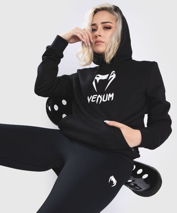 VE-04596-001-L-Venum Classic Hoodie - For Women - Black - L