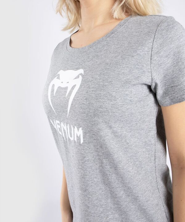 VE-04599-031-S-Venum Classic T-Shirt - For Women - Light Heather Grey - S