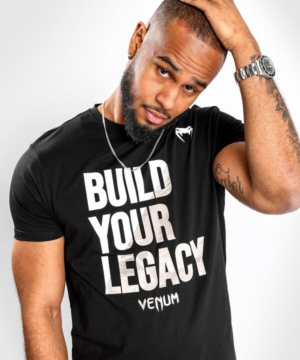 VE-04600-001-S-Venum Build Your Legacy T-Shirt - Black - S