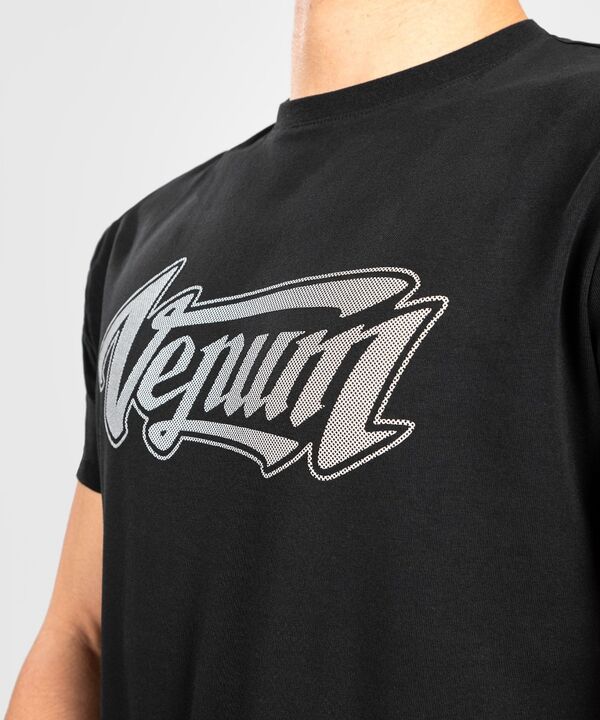 VE-04927-128-L-Venum Absolute 2.0 T-shirt - Adjusted Fit - Black/Silver - L