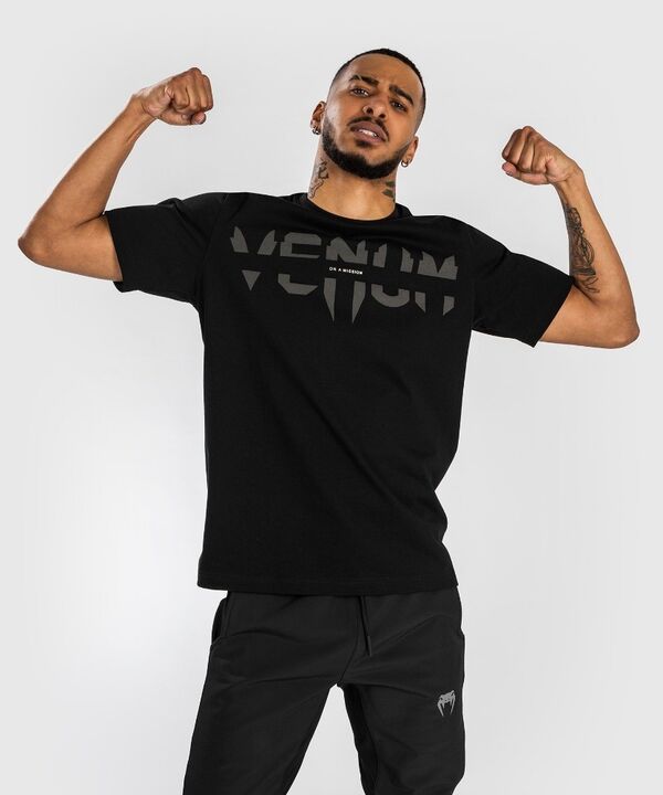 VE-04933-001-M-Venum On Mission T-shirt - Regular Fit - Black - M