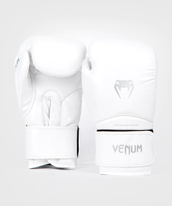 VE-05105-224-16OZ-Venum Contender 1.5 Boxing Gloves - White/Silver