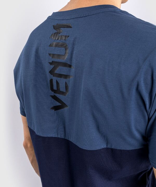 VE-03610-018-L-Venum Laser 2.0 T-shirt - Navy Blue - L