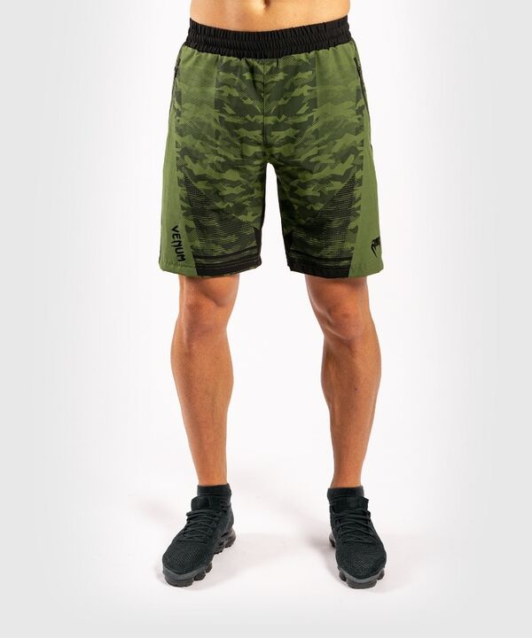 VE-04017-219-S-Venum Trooper sport shorts - Forest camo/Black