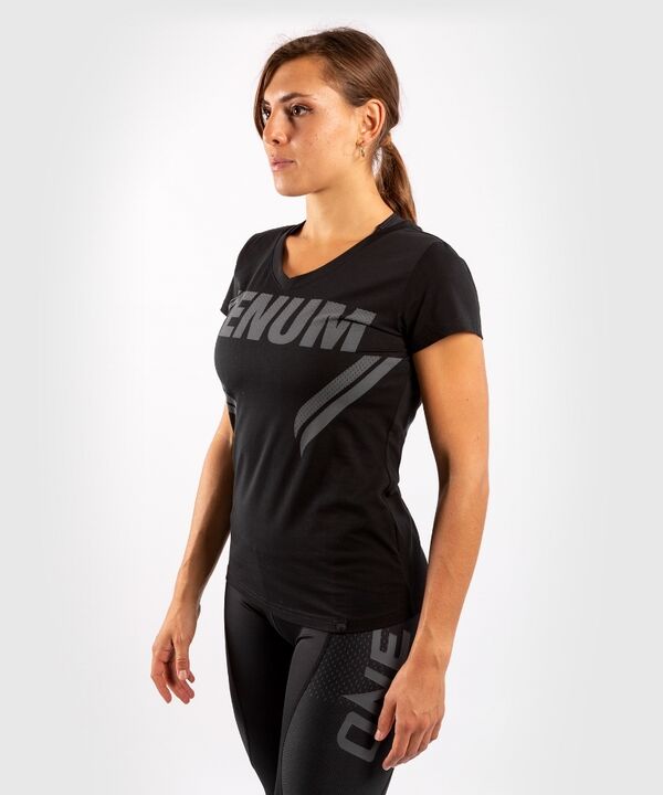 VE-04120-114-S-Venum ONE FC Impact T-shirt - for women - Black/Black
