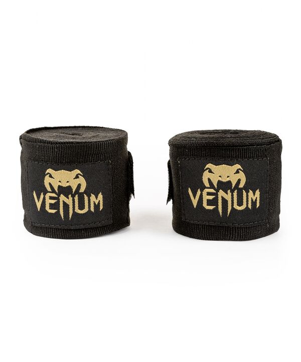 VE-0429-126-Venum Kontact Boxing Handwraps - 4m - Black/Gold