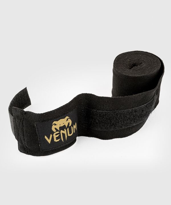 VE-0429-126-Venum Kontact Boxing Handwraps - 4m - Black/Gold