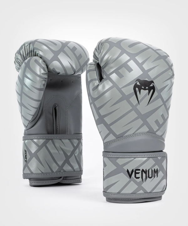 VE-05106-203-12OZ-Venum Contender 1.5 XT Boxing Gloves - Grey/Black