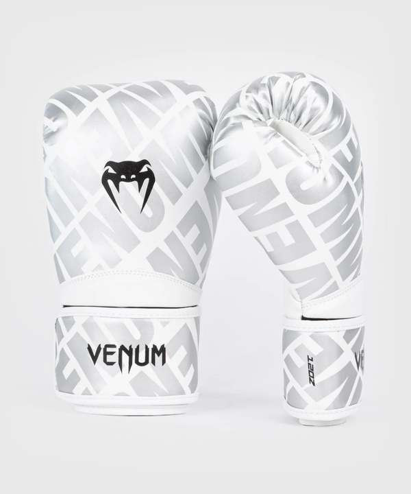 VE-05106-224-16OZ-Venum Contender 1.5 XT Boxing Gloves White/Silver