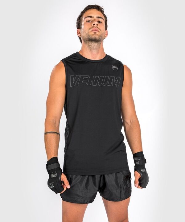 VE-04721-585-XL-Venum Classic Evo Dry Tech Tank Top - Black/Black Reflective - XL