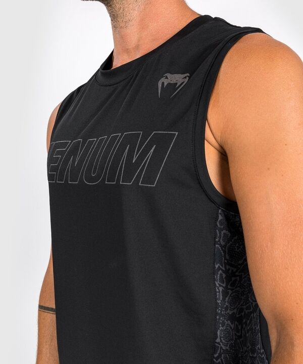 VE-04721-585-XL-Venum Classic Evo Dry Tech Tank Top - Black/Black Reflective - XL