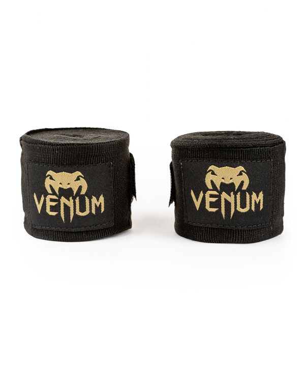 VE-0430-126-Venum Kontact Boxing Handwraps - 2.5m - Black/Gold