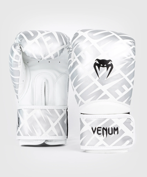 VE-05106-224-14OZ-Venum Contender 1.5 XT Boxing Gloves White/Silver