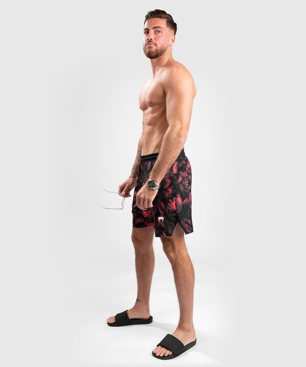 VE--04644-003-M-Venum Bali Jungle Boardshort - Red