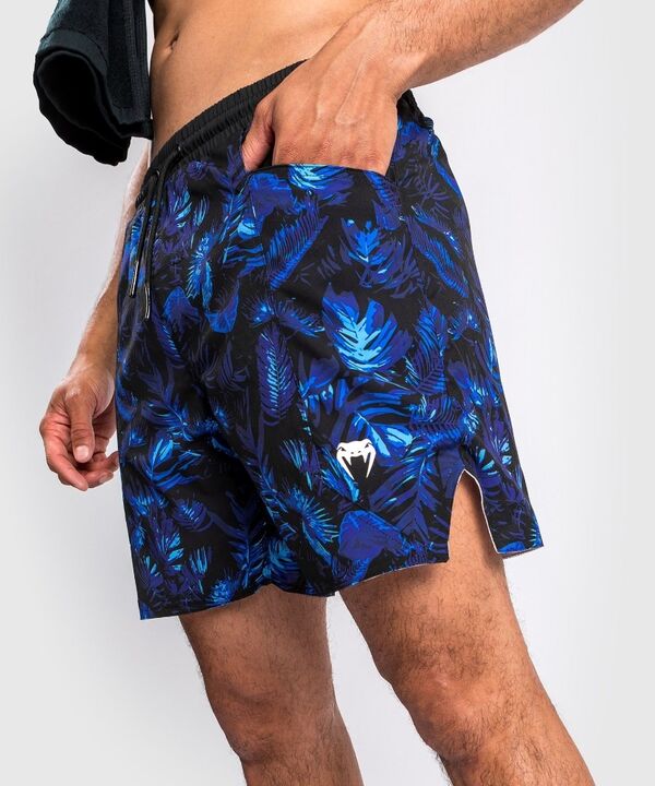 VE--04644-004-M-Venum Bali Jungle Boardshort - Blue