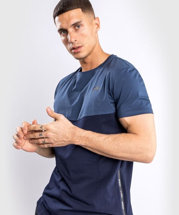 VE-03610-018-M-Venum Laser 2.0 T-shirt - Navy Blue - M