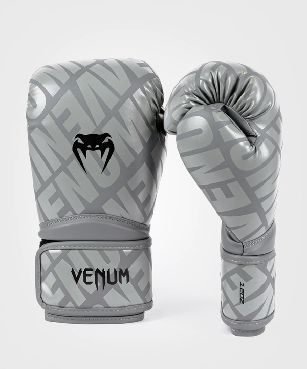 VE-05106-203-14OZ-Venum Contender 1.5 XT Boxing Gloves - Grey/Black