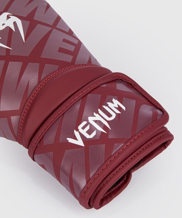 VE-05106-621-10OZ-Venum Contender 1.5 XT Boxing Gloves Burgundy/White