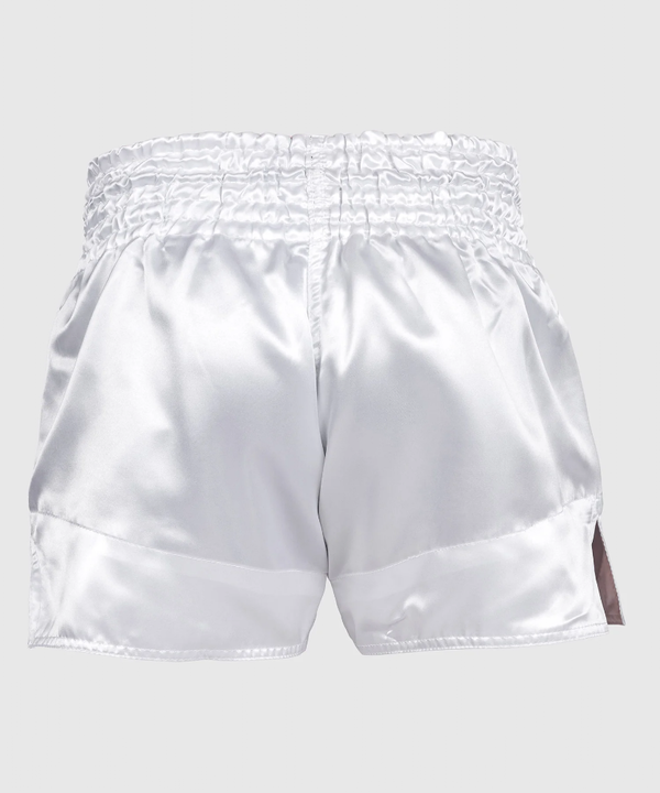 VE-03813-002-M-Venum Classic Muay Thai Shorts - White/Black