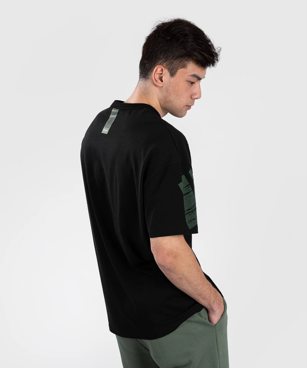 VE-05060-102-M- Connect XL T-shirt - Black/Green - M