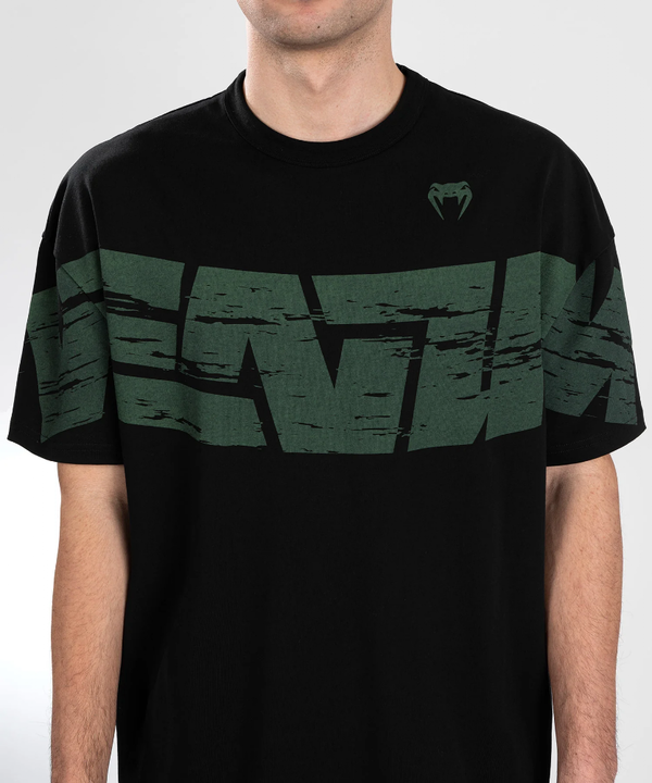 VE-05060-102-S- Connect XL T-shirt - Black/Green - S