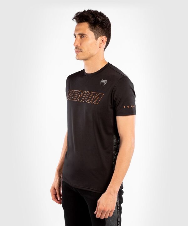 VE-04262-137-L-Venum Classic Evo Dry tech T-shirt - Black/Bronze - L