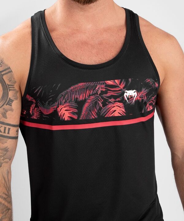 VE--04645-003-M-Venum Bali Jungle Dry Tech Tank Top - Red