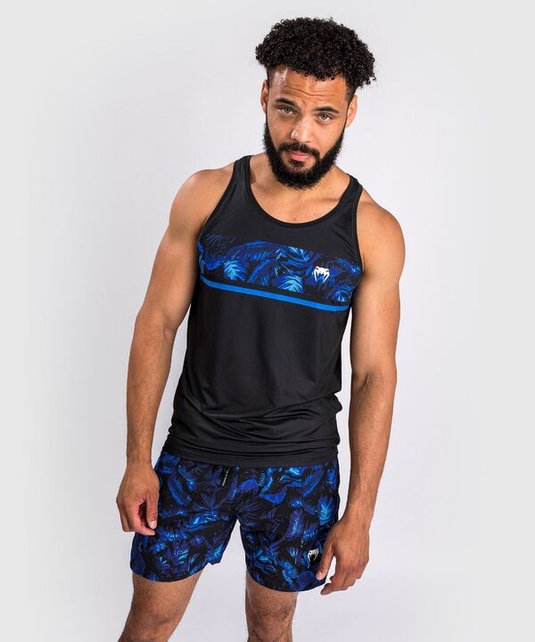 VE--04645-004-M-Venum Bali Jungle Dry Tech Tank Top - Blue