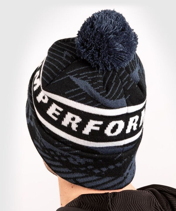 VE-03837-414-Venum Performance Beanie - Navy Blue/White