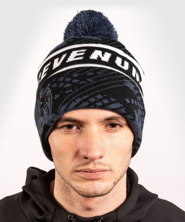 VE-03837-414-Venum Performance Beanie - Navy Blue/White