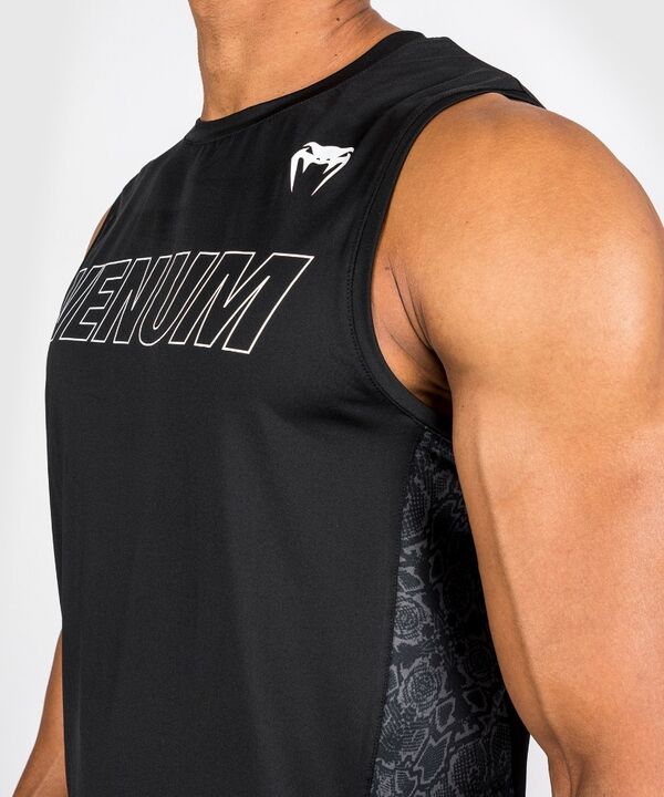 VE-04721-108-M-Venum Classic Evo Dry Tech Tank Top - Black/White - M