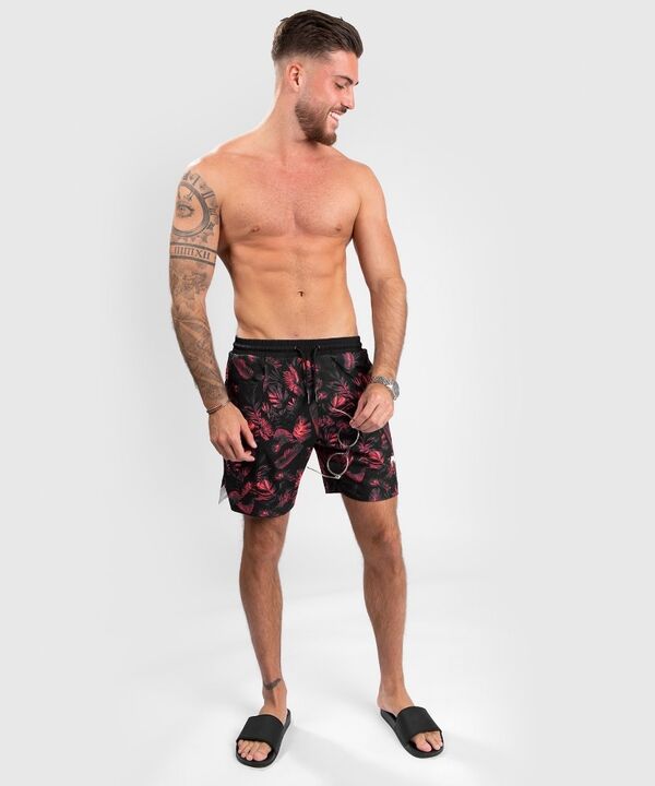 VE--04644-003-XL-Venum Bali Jungle Boardshort - Red