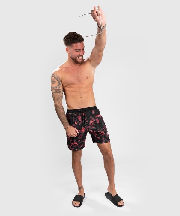 VE--04644-003-XL-Venum Bali Jungle Boardshort - Red