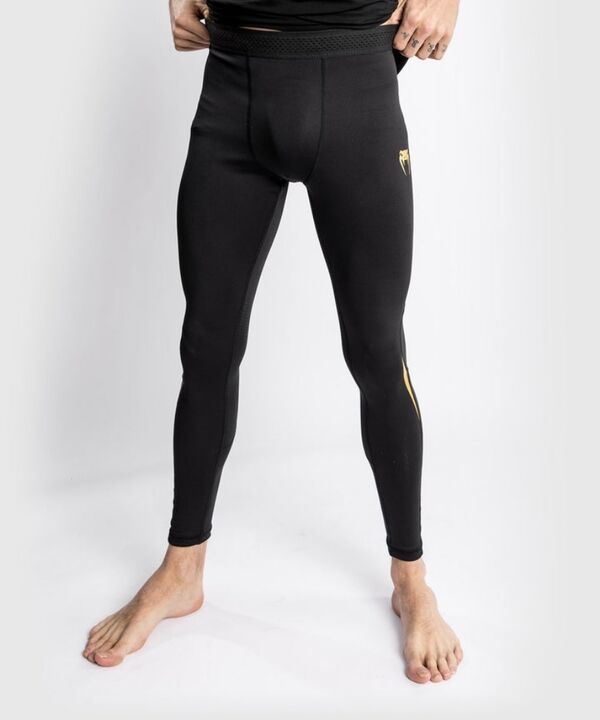 VE-04309-126-XL-Venum Tempest 2.0 Compression Tights &#226;&euro;&#8220; Black/Gold - XL