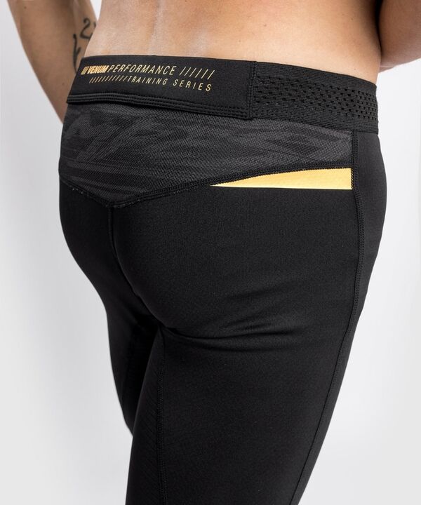 VE-04309-126-XL-Venum Tempest 2.0 Compression Tights &#226;&euro;&#8220; Black/Gold - XL