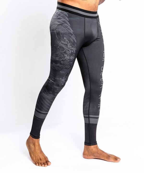 VE-04327-114-S-Venum YKZ21 Compression Tights &#8211; Black/Black