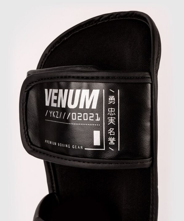 VE-04351-108-M-Venum YKZ21 Shin Guards - For Kids - Black/White - M