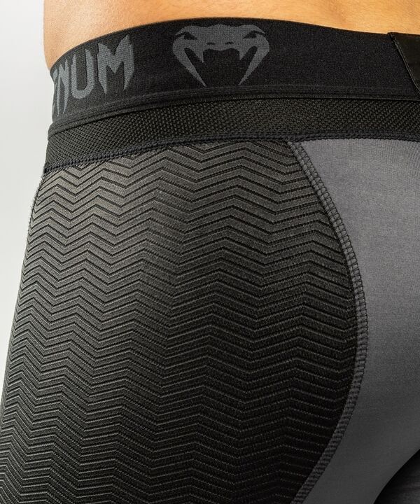 VE-03725-203-S-Venum G-Fit Compression Shorts - Grey/Black