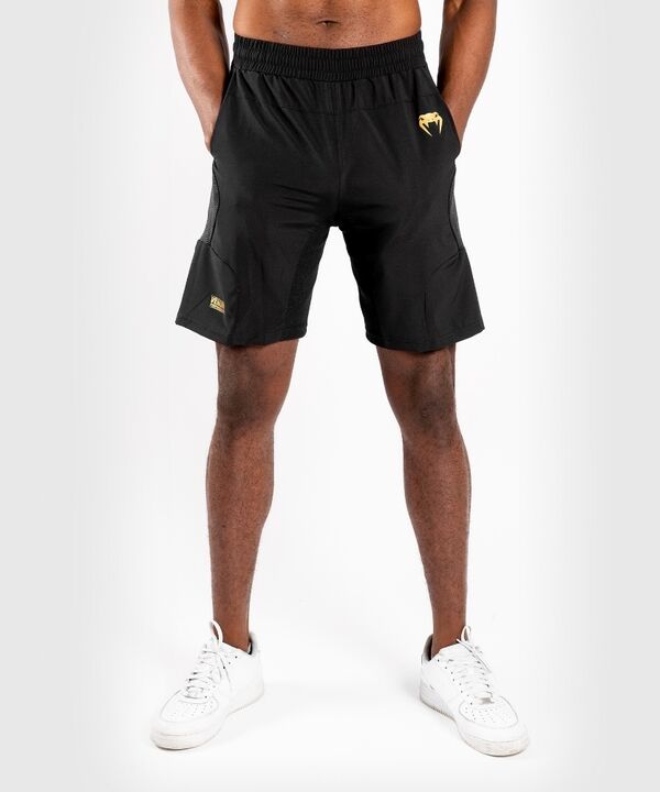 VE-03728-126-S-Venum G-Fit Training Shorts - Black/Gold