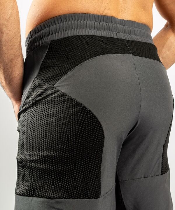 VE-03728-203-XL-Venum G-Fit Training Shorts - Grey/Black