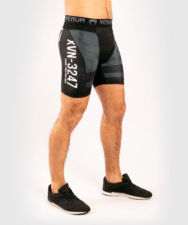 VE-03787-109-XL-Venum Sky247 Compression Short - Black/Grey