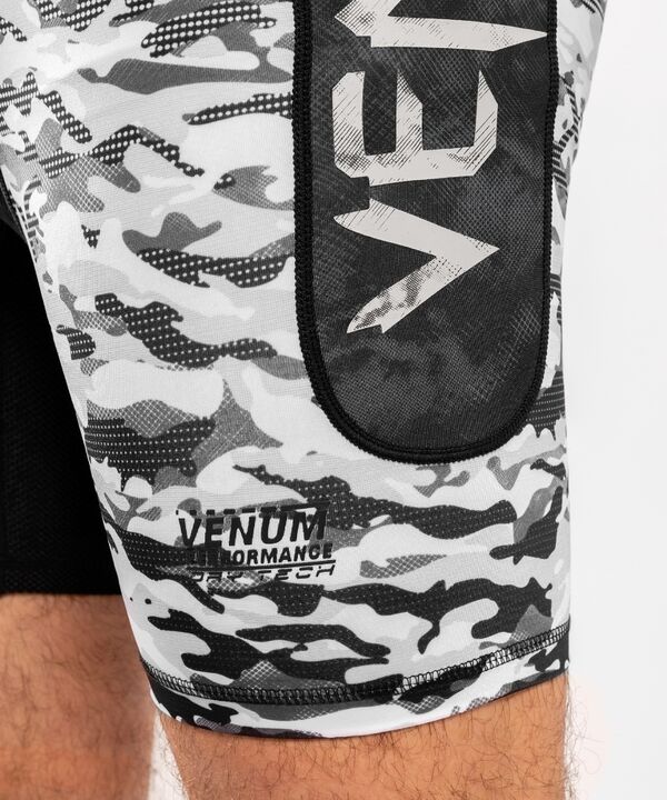 VE-03798-501-XL-Venum Defender Compression Short - Urban Camo