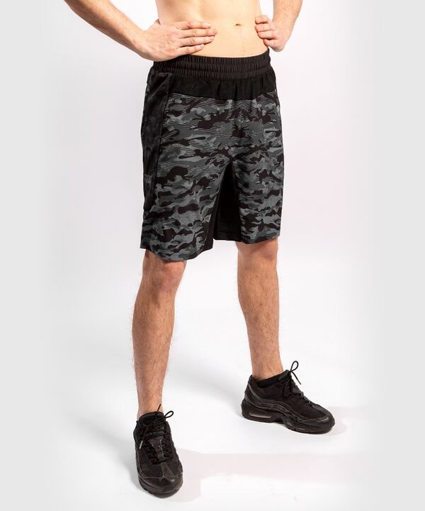 VE-03803-498-S-Venum Defender Training Shorts - Dark camo