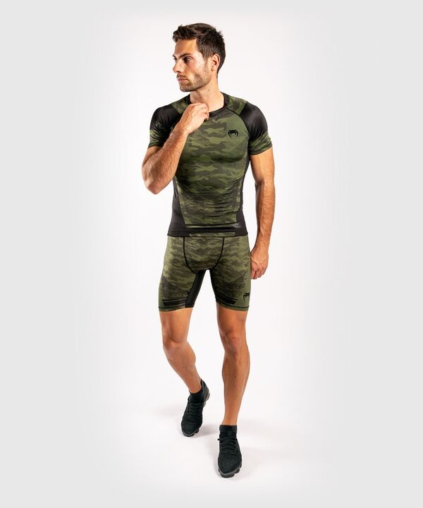 VE-04009-219-XL-Venum Trooper compression shorts - Forest camo/Black