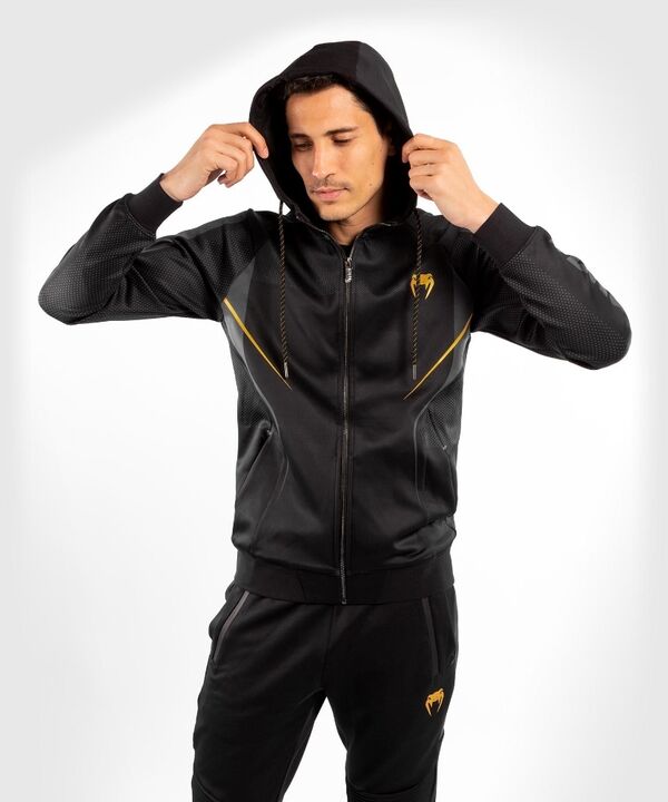 VE-04283-126-XXL-Venum Athletics Hoodie &#8211; Black/Gold